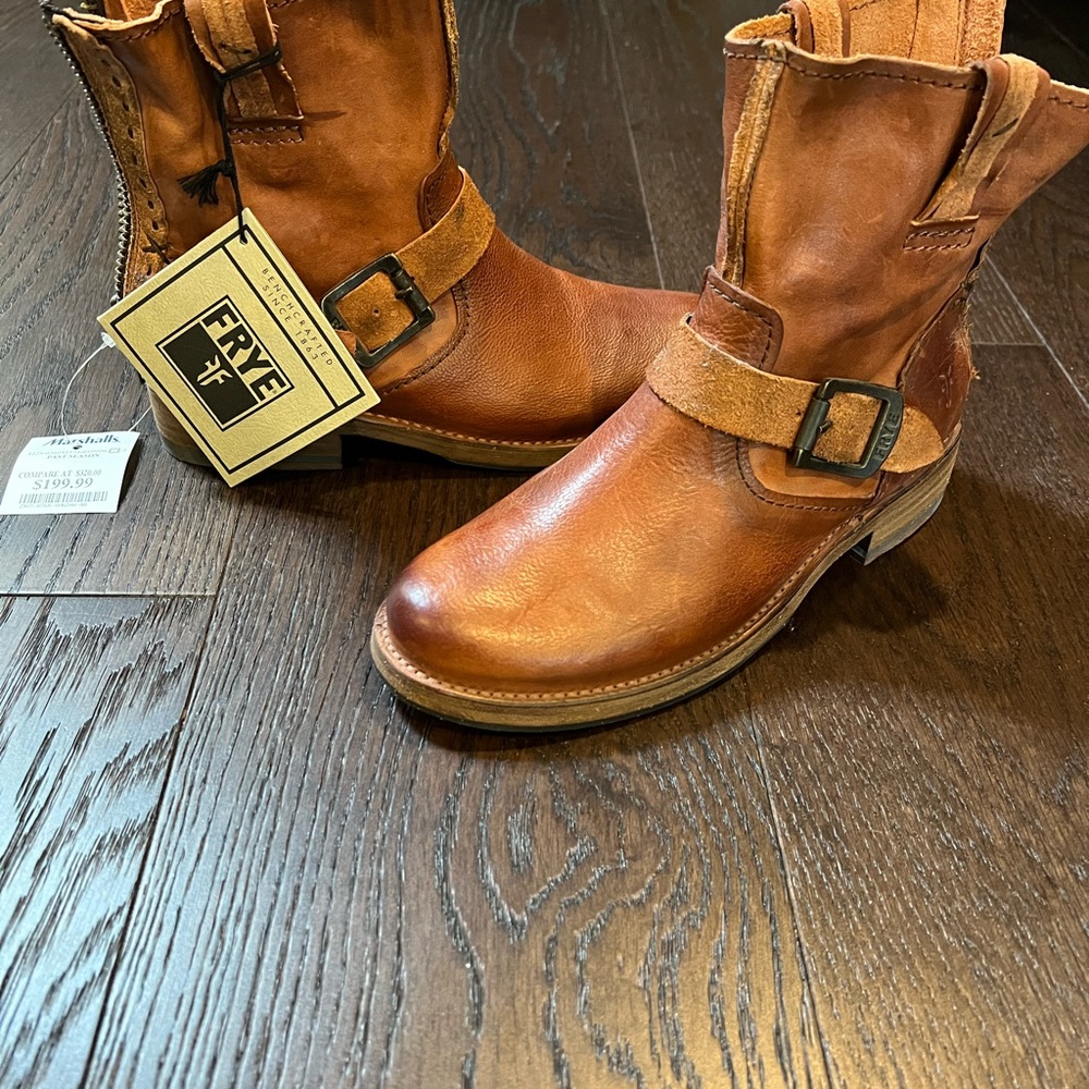 Frye Brown Leather Boots